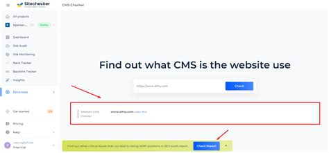 cms checker extension.